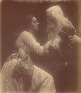 Vivien e Merlin de Julia Margaret Cameron