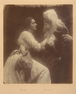 Vivien e Merlin de Julia Margaret Cameron