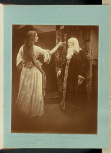 Vivien e Merlin de Julia Margaret Cameron