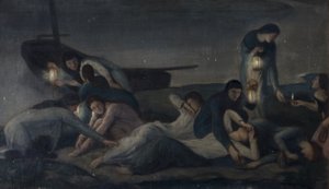 As Virgens Sábias e Tolas, c.1920 de Julia Wedgewood