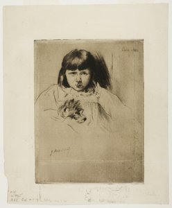 Cara de Julian Alden Weir