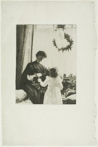 Verduras de Natal de Julian Alden Weir