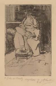 Mãe e Filho. de Julian Alden Weir