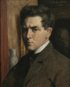 Auto-Retrato, 1886 de Julian Alden Weir