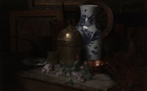 Natureza Morta no Estúdio de Julian Alden Weir