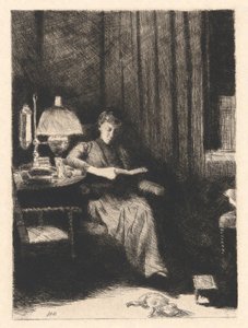 A Lâmpada da Noite de Julian Alden Weir