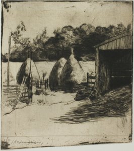 Os palheiros de Julian Alden Weir