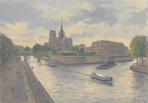 Ile de la Cité, 2010 de Julian Barrow