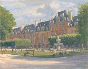 Place des Voges, 2010 de Julian Barrow