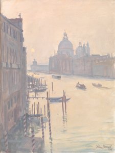 Nascer do sol da ponte de Accademia, 2009 de Julian Barrow