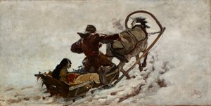 Cães de caça, c.1886 (óleo sobre tela)