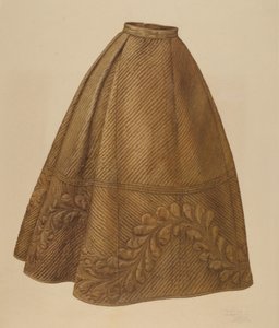 Anágua acolchoada
