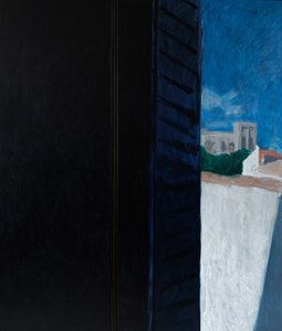 Hotel-Avignon (acrílico e óleo sobre tela)