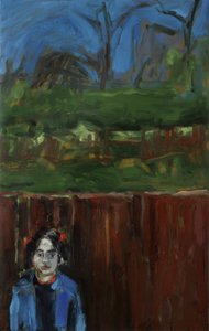 O Segredo (óleo sobre tela) de Julie Held