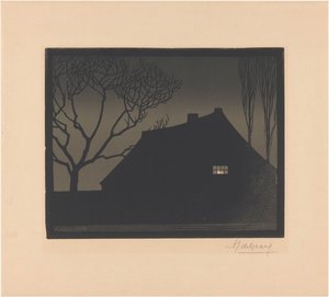 noite de inverno de Julie de Graag (signed by artist)