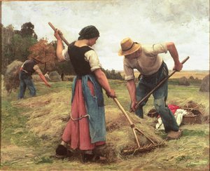 Fenação, 1880 (tela de lona)