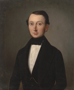 Retrato de um cavalheiro crioulo, c.1835-37 (óleo sobre tela) de Julien Hudson