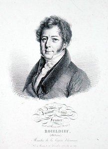 François Adrien Boieldieu (1775-1834) 1828 (litografia) de Julien Leopold (after) Boilly