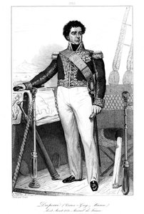Guy-Victor Duperré 1775-1846, almirante francês, 1839.