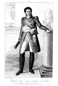 Henri Jacques-Guillaume Clarke 1765-1818, duque de Feltre e marechal da França, 1839. de Julien Leopold Boilly