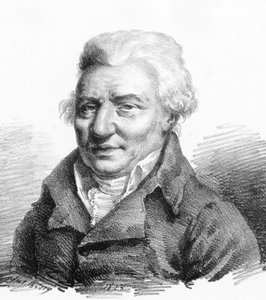 Retrato do compositor Pierre-Alexandre Monsigny 1729-1817, 1823. de Julien Leopold Boilly