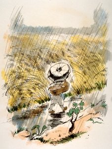Ilustração Humorosa do Vinho 1946.Ilustração do Pavilhão de Julien