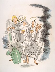 Ilustração Humorosa do Vinho 1946.Ilustração do Pavilhão Julien de Julien Pavil