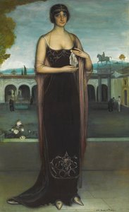 Retrato de Adela Carboné 1890-1960, c. 1911. de Julio Romero de Torres