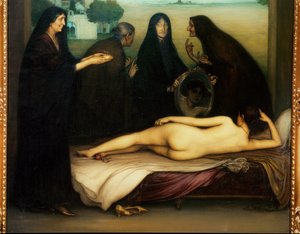 O pecado (pintura) de Julio Romero de Torres