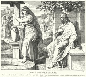 Cristo e a Mulher de Samaria (gravura)