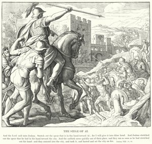 O Cerco de Ai (gravura) de Julius (after) Schnorr von Carolsfeld