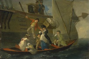 Um Adeus de Marinheiro Casado de Julius Caesar Ibbetson