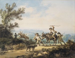 O burro recalcitrante, 1798
