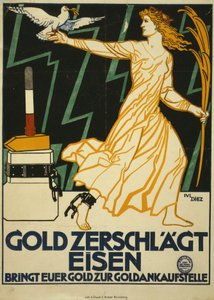 O ouro esmaga o ferro. Levem o vosso ouro para o centro de compra de ouro de Julius Diez