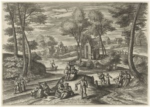 Maio
Maivs (título sobre o objecto)
Os doze meses (título da série) de Julius Goltzius