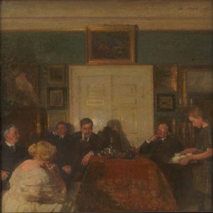 Uma festa na casa do artista