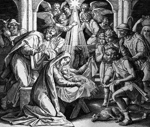 A Natividade de Cristo de Julius Schnorr von Carolsfeld