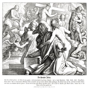 O profeta Isaías de Julius Schnorr von Carolsfeld