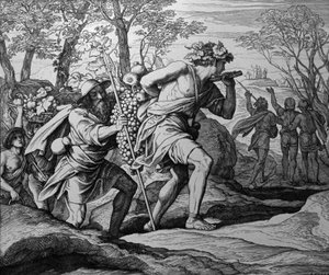 A terra de Canaã de Julius Schnorr von Carolsfeld