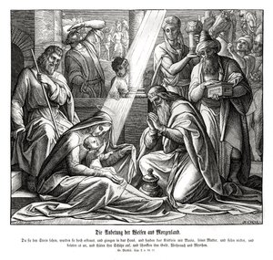 Sábios, Evangelho de Mateus de Julius Schnorr von Carolsfeld