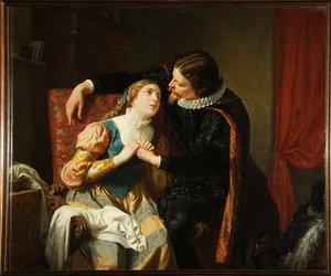 Egmont e Klärchen de Julius von Blaas