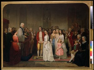 O casamento de Washington
