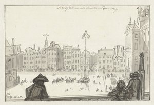 A Festa do Estabelecimento da Constituição em 19 de Maio de 1798 de Jurriaan Andriessen