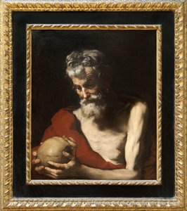 São Jerónimo (óleo sobre tela) de Jusepe de Ribera