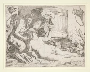 Bacanal (Silenus Bêbado) de Jusepe de Ribera