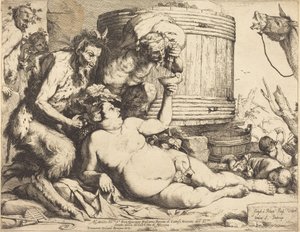 Sileno bêbado de Jusepe de Ribera