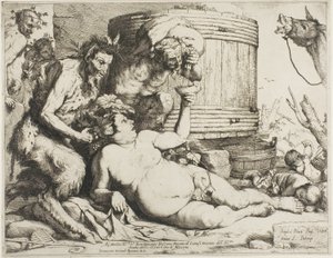 Sileno bêbado de Jusepe de Ribera