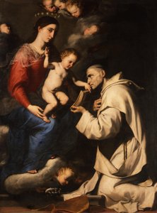 Maria com o Menino e São Bruno de Jusepe de Ribera