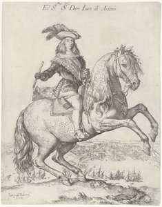 Retrato equestre de Don Juan da Áustria
El S.mo S.ou Don Juan de Austria (título sobre o objecto) de Jusepe de Ribera