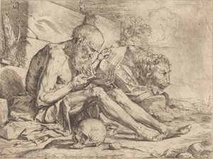 São Jerônimo lendo de Jusepe de Ribera